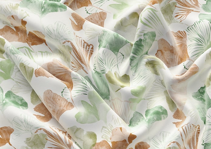 Palm Beach Faux Silk, Retreat - Motorised Roman Blind - Image 4